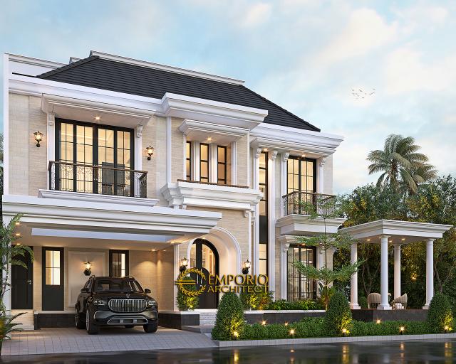 Video Desain Rumah Klasik 3 Lantai Ibu Novita Zaidt di  Jakarta Selatan
