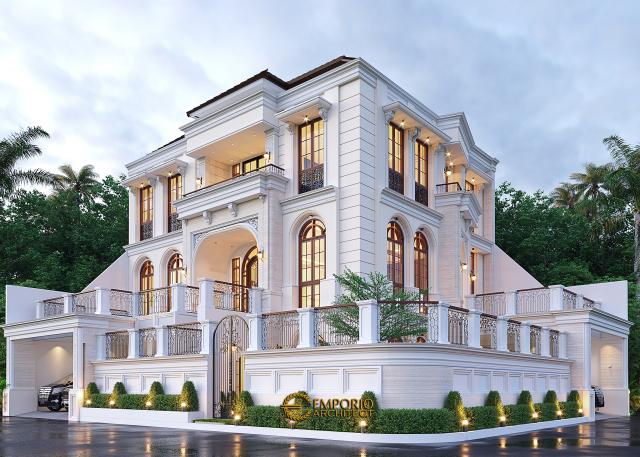 Video Mrs. Linda Classic House 3 Floors Design - Bandung, Jawa Barat