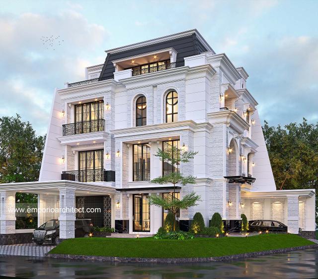 Video Mr. IIT 1329 Classic House 3 Floors Design - Jakarta