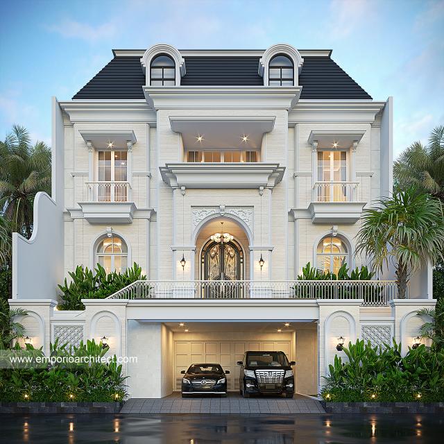 Video Mr. WLL 1607 Classic House 3 Floors Design - BSD, Tangerang Selatan