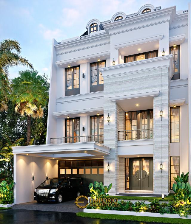 Video Mr. Jimmy Classic House 3 Floors Design - Jakarta