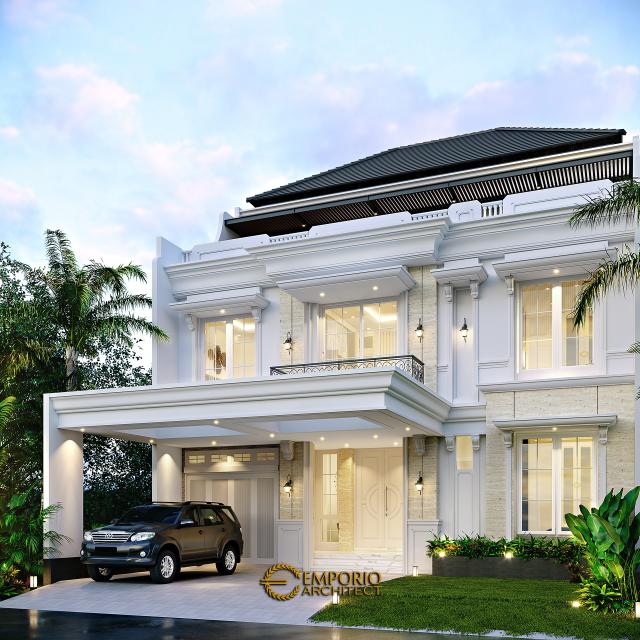 Video Desain Rumah Klasik 3 Lantai Bapak Astono di  Alam Sutera, Tangerang Selatan