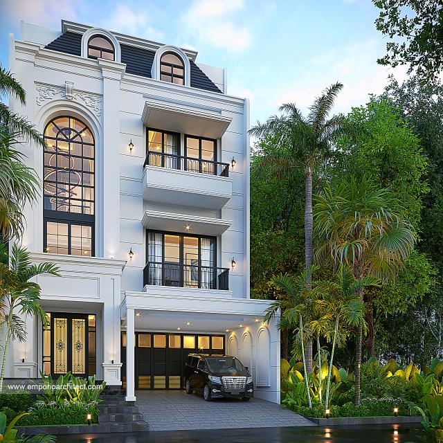 Video Mr. KNY 1512 Classic House 3.5 Floors Design - Jakarta