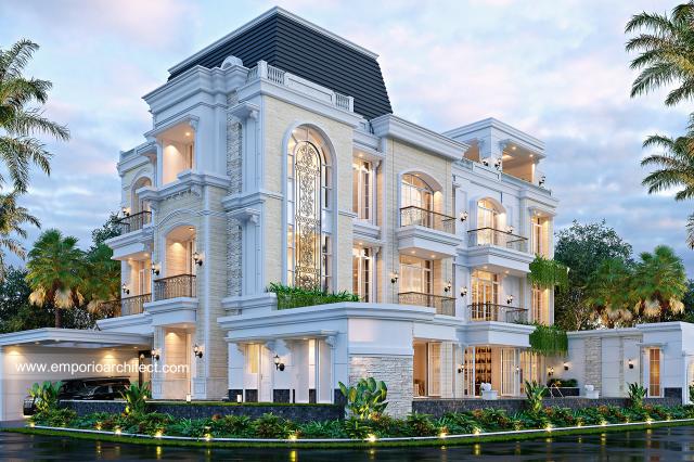 Video Mr. WJY Classic House 4 Floors Design - Kelapa Gading, Jakarta Utara