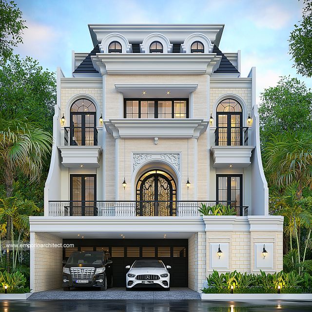 Video Mrs. TN 1728 VII Classic House 4 Floors Design - Jakarta