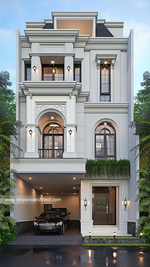 Video Mr. RD 1963 Classic Mediterranean House 4 Floors Design - Cilegon, Banten