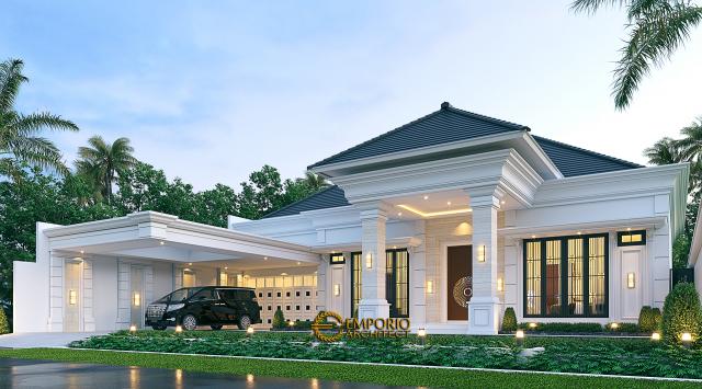 Video Desain Rumah Klasik Modern 1 Lantai Ibu Youke di  Manado, Sulawesi Utara