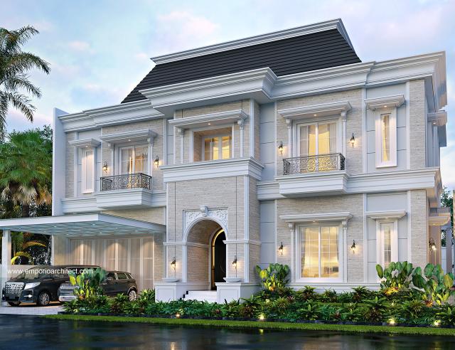 Video Mr. IGS 1398 Classic Modern House 2 Floors Design - BSD, Tangerang Selatan