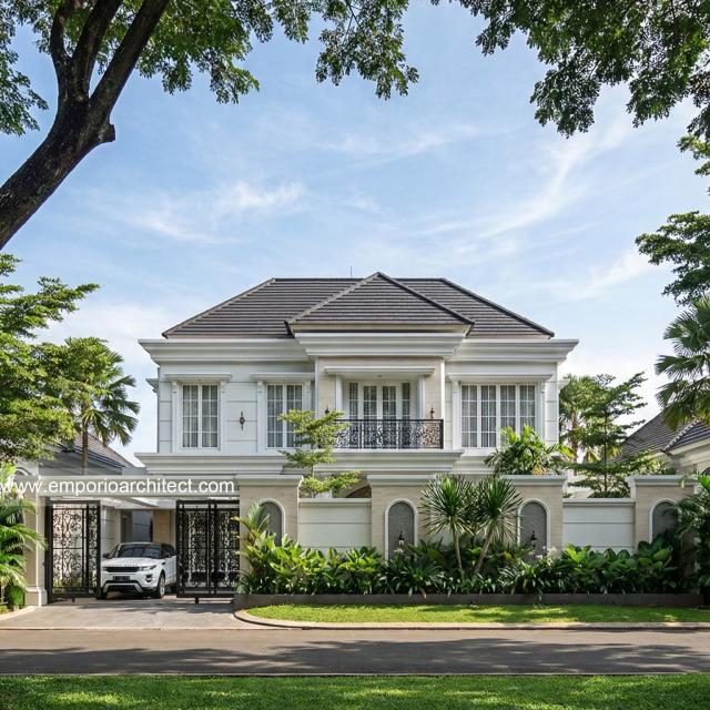 Mr. FJR 1608 Classic Modern House 2 Floors Design - Yogyakarta