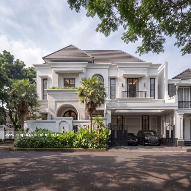 Mr. AS 2397 Mediterranean House 2 Floors Design - Jakarta