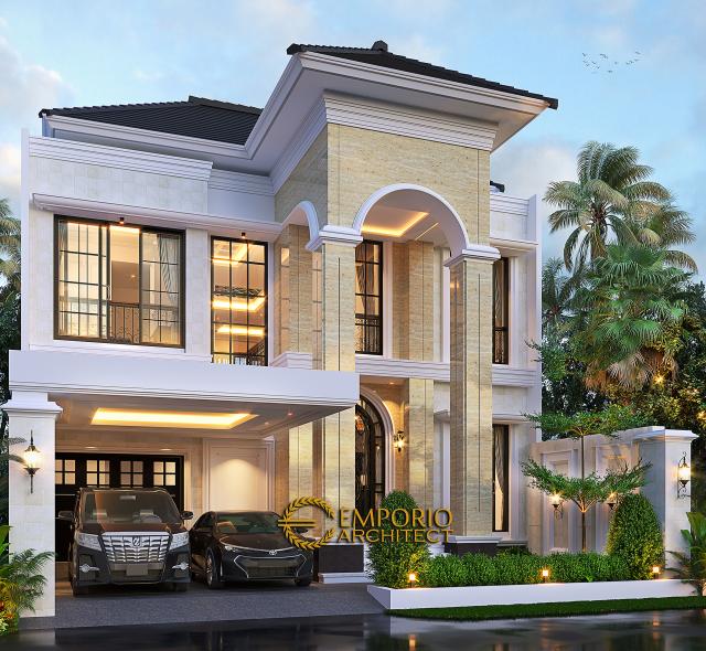 Mr. Royke Poluakan Mediterranean House 2 Floors Design - BSD, Tangerang Selatan, Banten