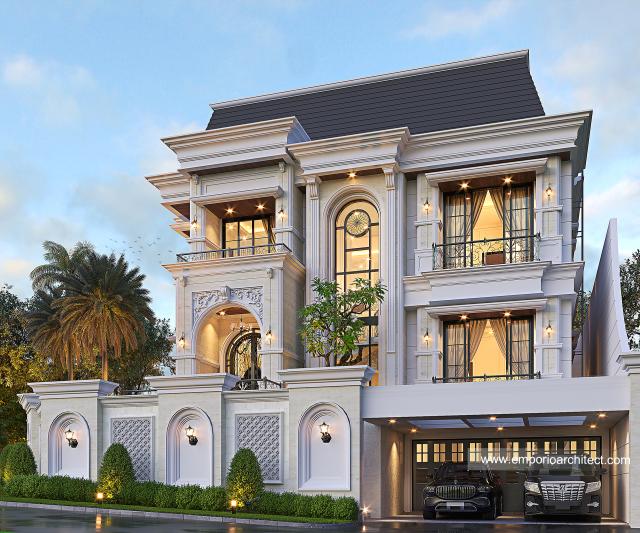 Video Mr. WJ 1165 Mediterranean House 2.5 Floors Design - Sentul City, Bogor