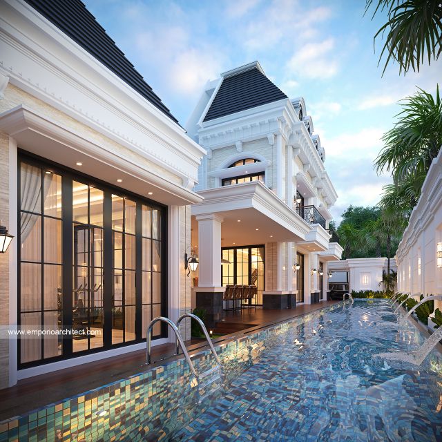 Video Mrs. LMA 1953 Mediterranean Classic House 2 Floors Design - Solo