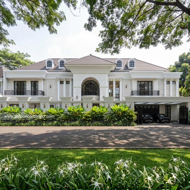 Mrs. YN 1950 Classic Modern House 2 Floors Design - Jakarta