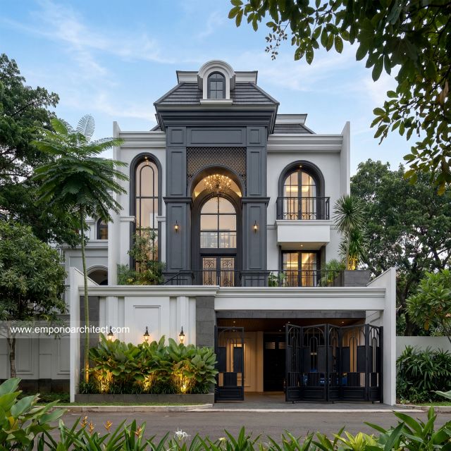 Mr. DMS 2347 Mediterranean Classic House 3 Floors Design - Banyuwangi, Jawa Timur