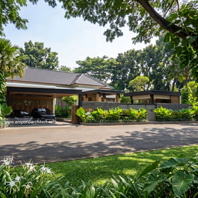 Mrs. WWT 2399 Modern House 1 Floor Design - Pontianak