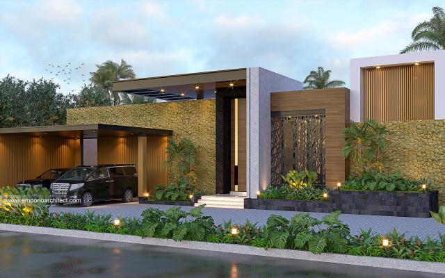 Video Mr. BBG 1375 Modern House 1 Floor Design - Jember