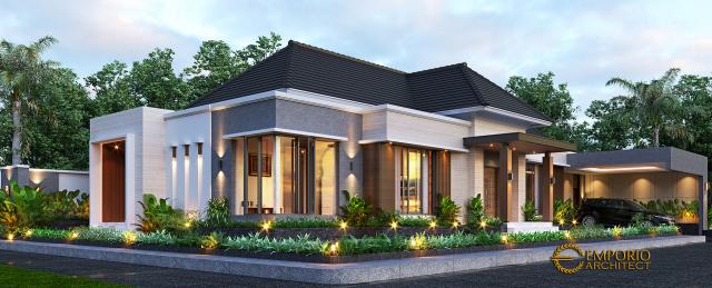 Video Desain Rumah Modern 1 Lantai Bapak Muslim di  Sumatera Selatan