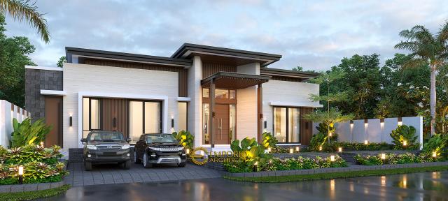 Video Desain Rumah Modern 1 Lantai Bapak Jeremia di  Pekanbaru, Riau