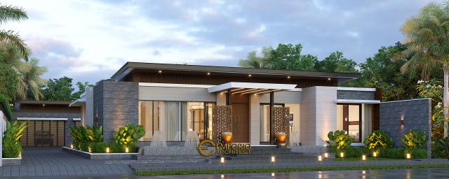 Video Desain Rumah Modern 1 Lantai Bapak Kevin di  Palangka Raya, Kalimantan Tengah
