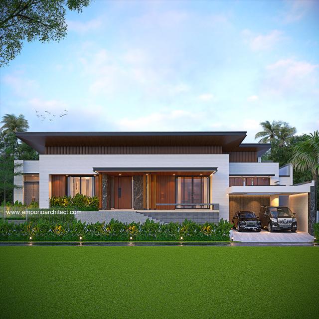 Video Mrs. MHL 1646 Modern House 1 Floor Design - Semarang