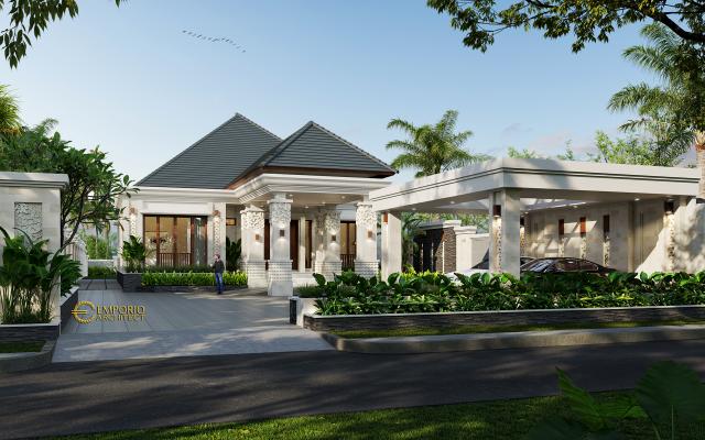 Video Desain Rumah Villa Bali Modern 1 Lantai Bapak Ivan di  Pangkalan Bun, Kalimantan Tengah