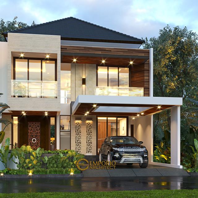 Video Desain Rumah Modern 2 Lantai Ibu Putu di  Bekasi, Jawa Barat