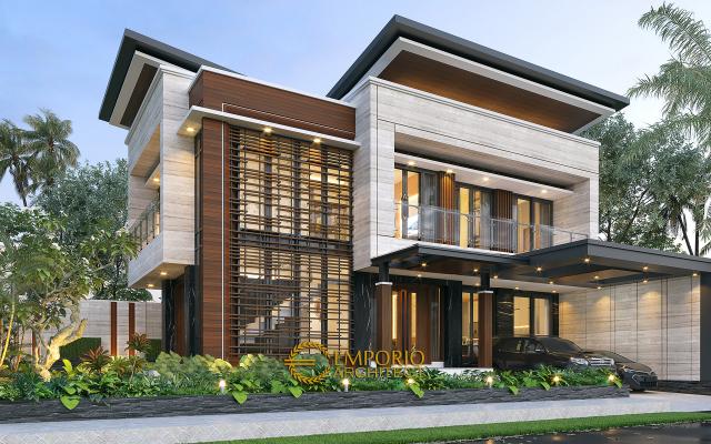 Video Mr. Yandra Modern House 2 Floors Design - Padang, Sumatera Barat