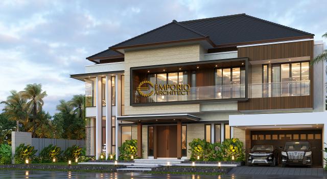 Video Desain Rumah Modern 2 Lantai Ibu Fidi di  Jakarta