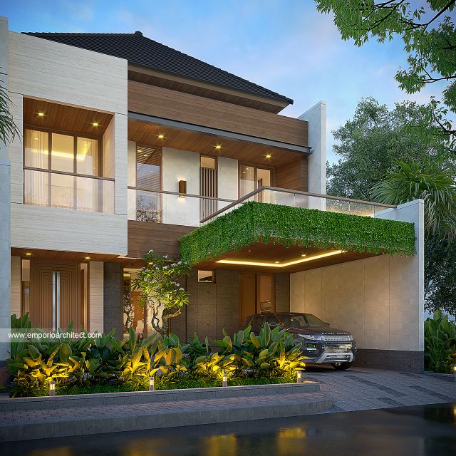 Video Desain Rumah Modern 2 Lantai Bapak PLS 1841 di  BSD, Tangerang Selatan