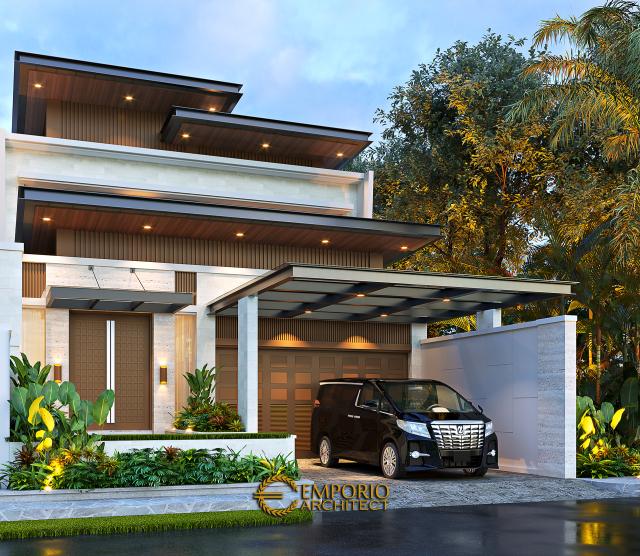 Video Desain Rumah Modern 2 Lantai Mr. N di  Makassar