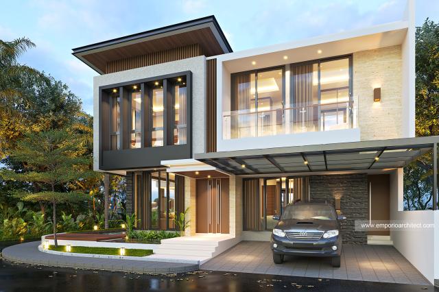 Video Mr. FRZ Modern House 2 Floors Design - Jakarta