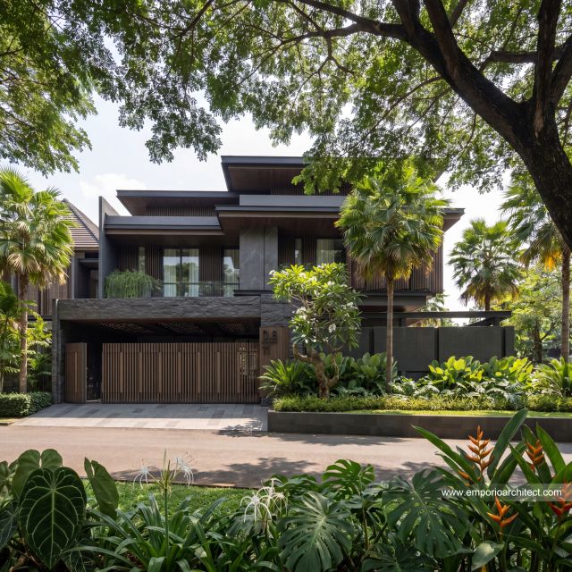 Mr. VLL 2386 Modern House 2 Floors Design - Jakarta Timur