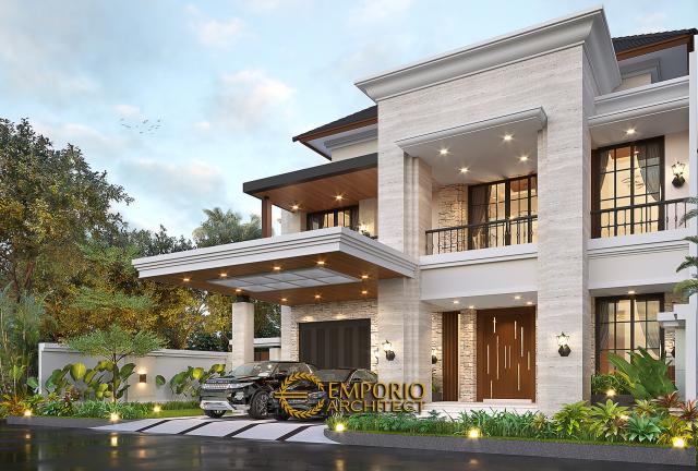 Video Desain Rumah Modern 2 Lantai Ibu Endar di  Yogyakarta