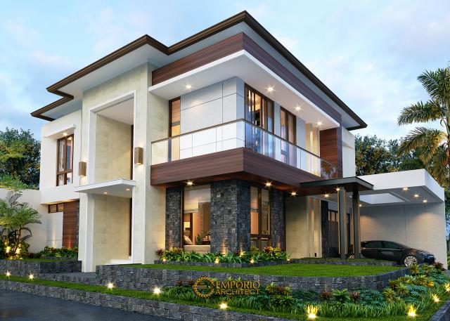 Video Desain Rumah Modern 2 Lantai Ibu HST di  Bogor, Jawa Barat