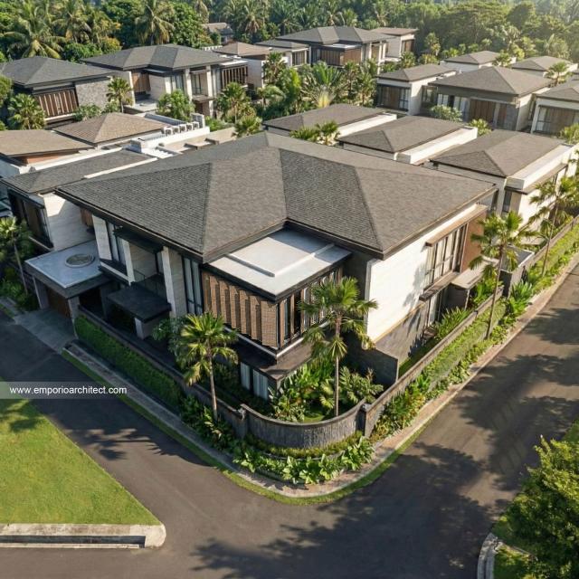 Desain JS House Modern 2 Lantai 2275 di  Denpasar, Bali