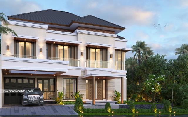 Mr. RLY 1378 Modern House 2 Floors Design - Jakarta