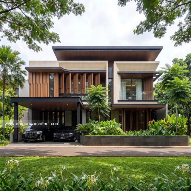 Mrs. VNA 2394 Modern House 2 Floors Design - Purwokerto