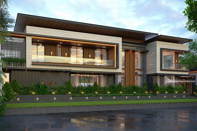 Video Desain Rumah Modern 2 Lantai Bapak YSF 1921 di  Kudus, Jawa Tengah
