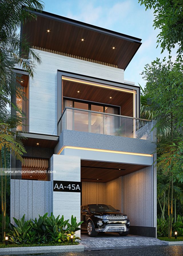 Video Mr. FRZ 1987 Modern House 2 Floors Design - Jakarta