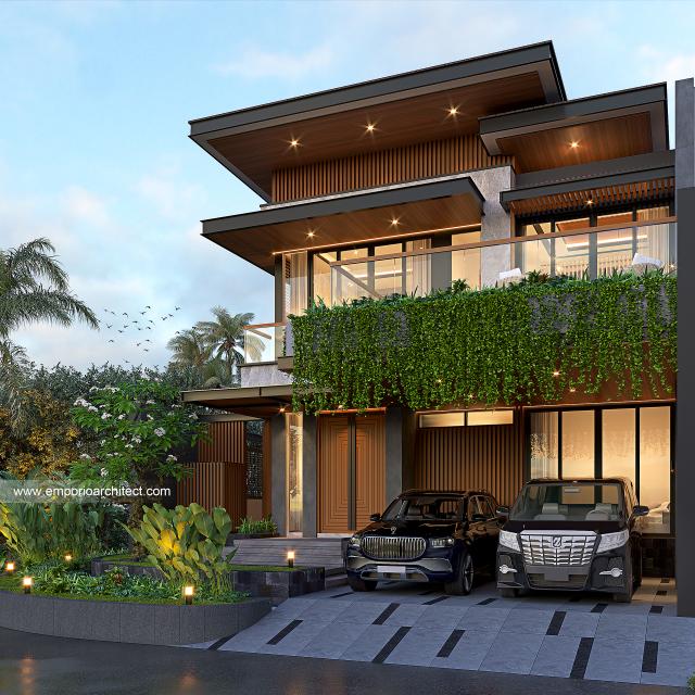 Video Mr. PJI 1401 Modern House 2 Floors Design - Tangerang, Banten