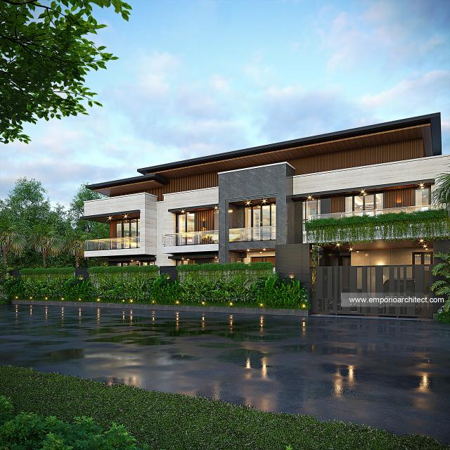 Video Mrs. DSY 1616 Modern House 2 Floors Design - Manado, Sulawesi Utara