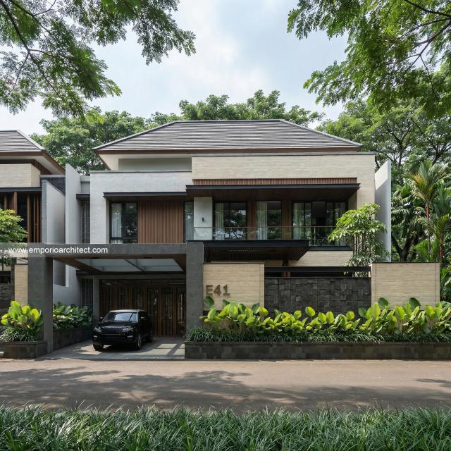 Mrs. NTL 1669 Modern House 2 Floors Design - Jakarta Utara