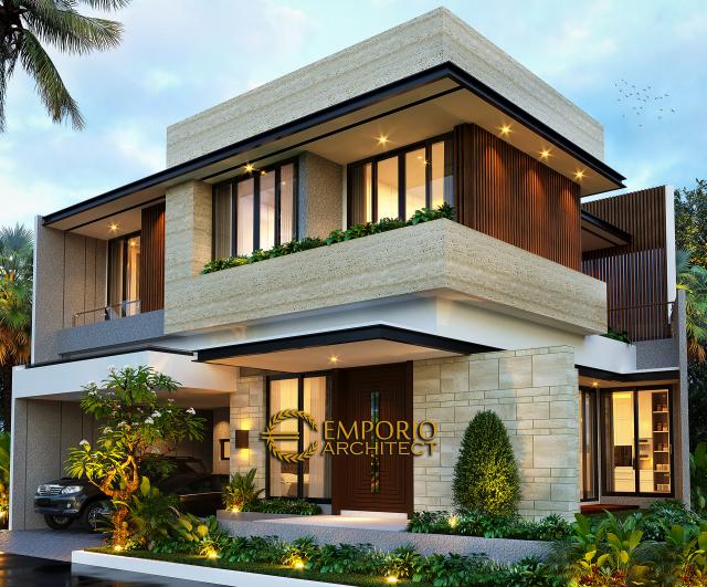 Video Mr. Lukman Modern House 2 Floors Design - Tangerang, Banten