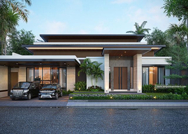 Video Desain Rumah Modern 2 Lantai Bapak KG 2004 di  Samarinda