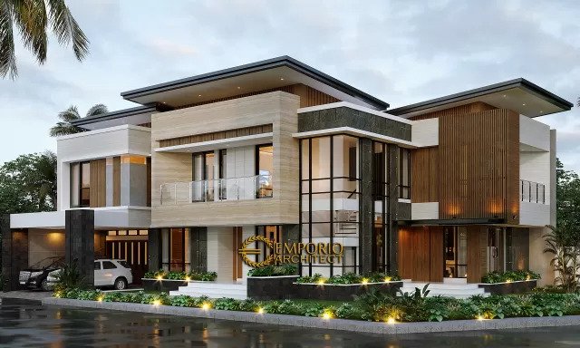 Video Mrs. Febry Modern House 2 Floors Design - Jayapura, Papua