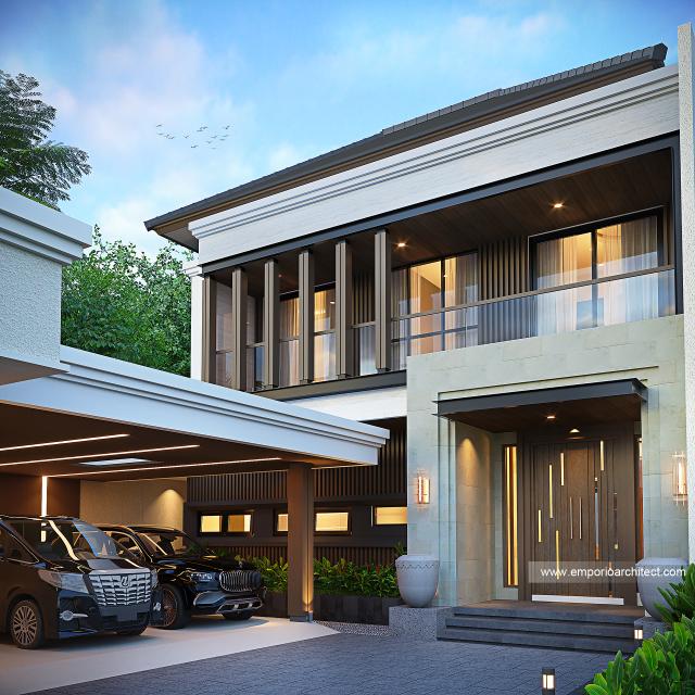 #2floorshousedesign - Mr. DDN Modern House 2 Floors Design - Tabanan, Bali - Code 48066