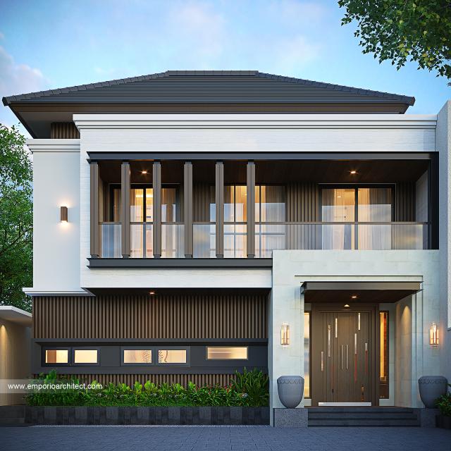 #2floorshousedesign - Mr. DDN Modern House 2 Floors Design - Tabanan, Bali - Code 48068
