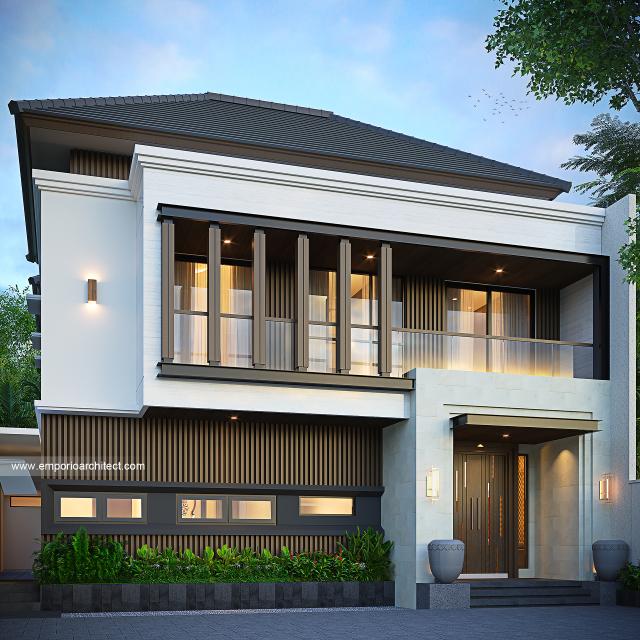 #2floorshousedesign - Mr. DDN Modern House 2 Floors Design - Tabanan, Bali - Code 48067