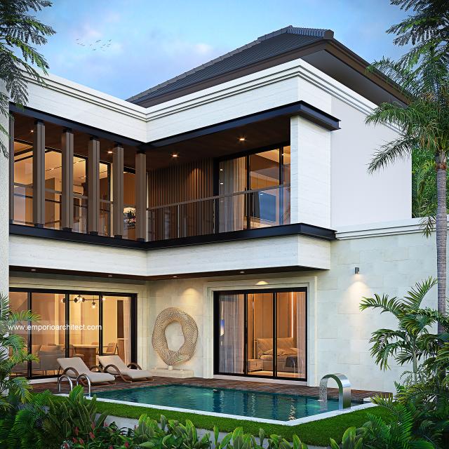 #2floorshousedesign - Mr. DDN Modern House 2 Floors Design - Tabanan, Bali - Code 48069